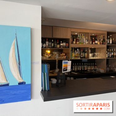 Le bar de l’Hôtel La Plage