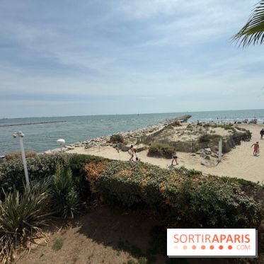 Vue sur la Méditerranée depuis l’Hôtel La Plage