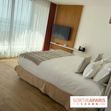 La chambre de la suite vue mer