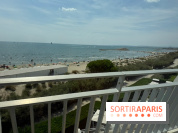Panorama sur la plage de La Grande-Motte