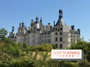 Le château de Chambord vu depuis les jardins