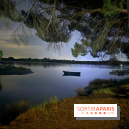 L’étang du Ponant de nuit à La Grande-Motte