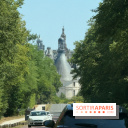 Arrivée au château de Chambord