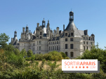 Le château de Chambord vu depuis les jardins