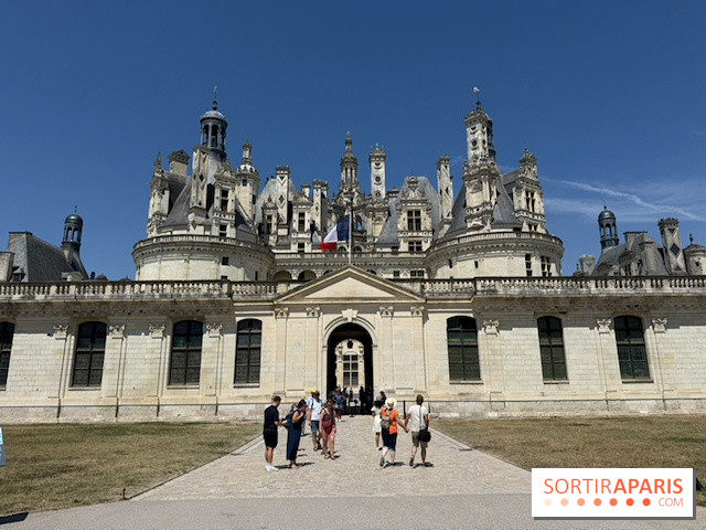 Entrée principale du château de Chambord