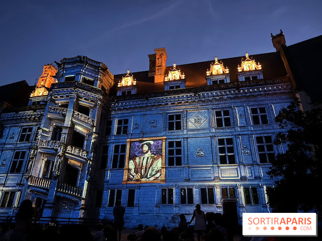 Façade François Ier illuminée