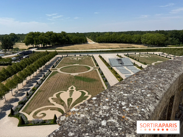 Jardins à la française vus d’en haut