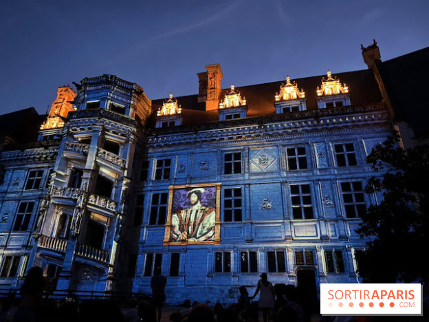 Façade François Ier illuminée