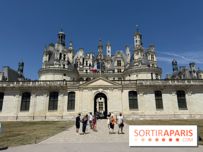 Entrée principale du château de Chambord