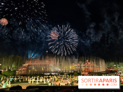 La Cinéscénie sous les feux d'artifice