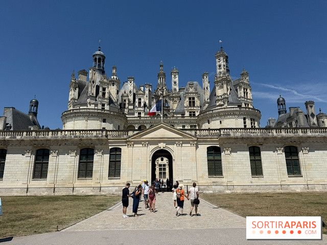 Entrée principale du château de Chambord
