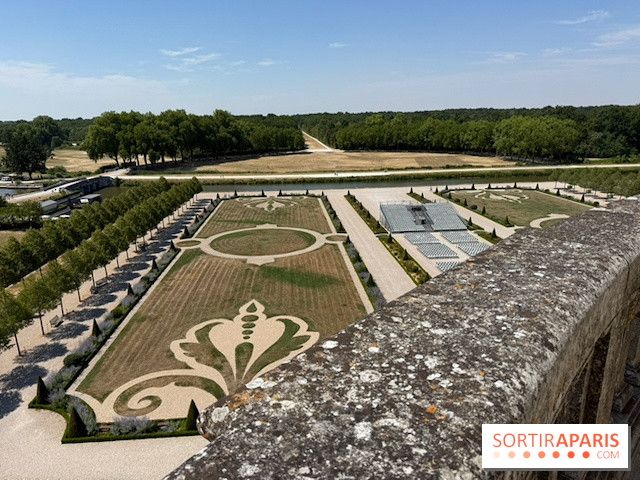 Jardins à la française vus d’en haut