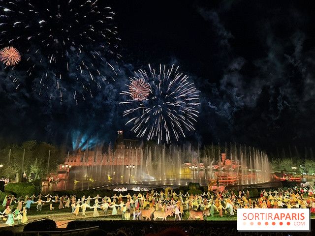 La Cinéscénie sous les feux d'artifice